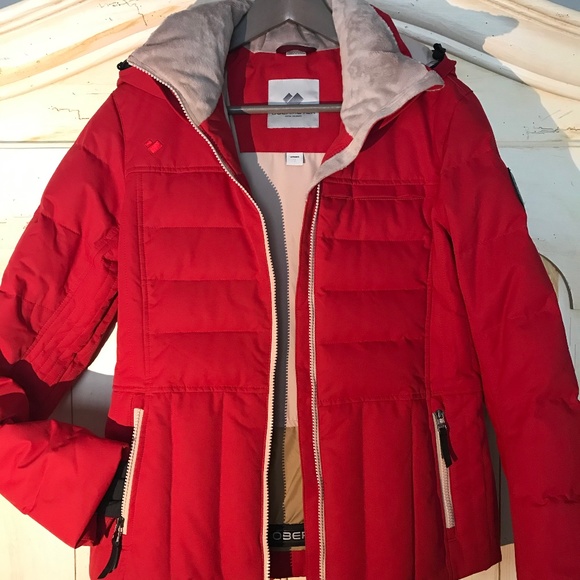 Obermeyer Ski Jacket "Tuscany II", 8 , RED - Picture 3 of 10